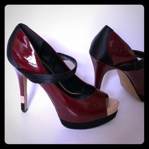 Cabernet Patent Leather Stunners